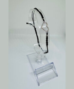 ДАМСКА ГРИВНА МАКРАМЕ ЧЕРНА