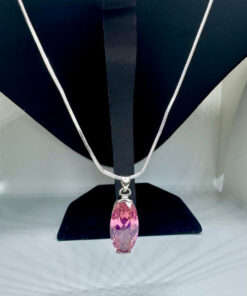 КОЛИЕ- МЕСИНГ И РОЗОВ ЦИРКОН